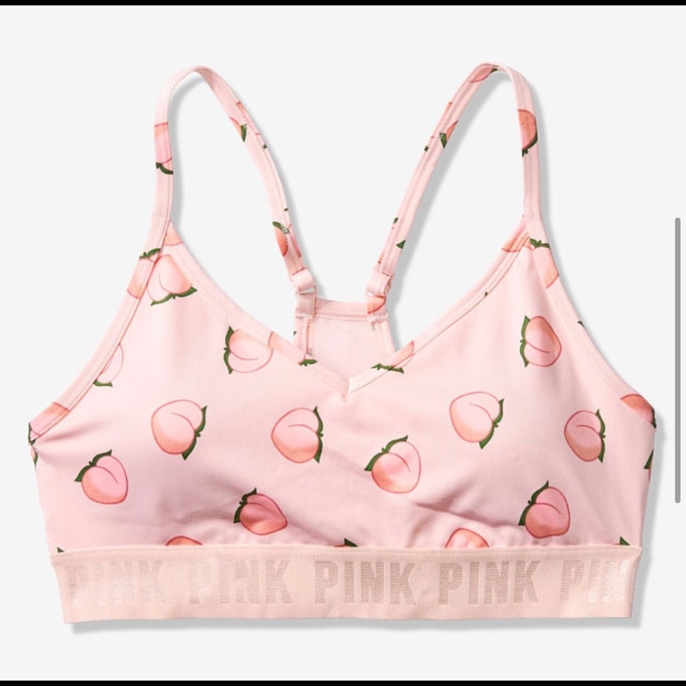 *SOLD*Victorias Secret Peach Sports Bra - Picture 3 of 8